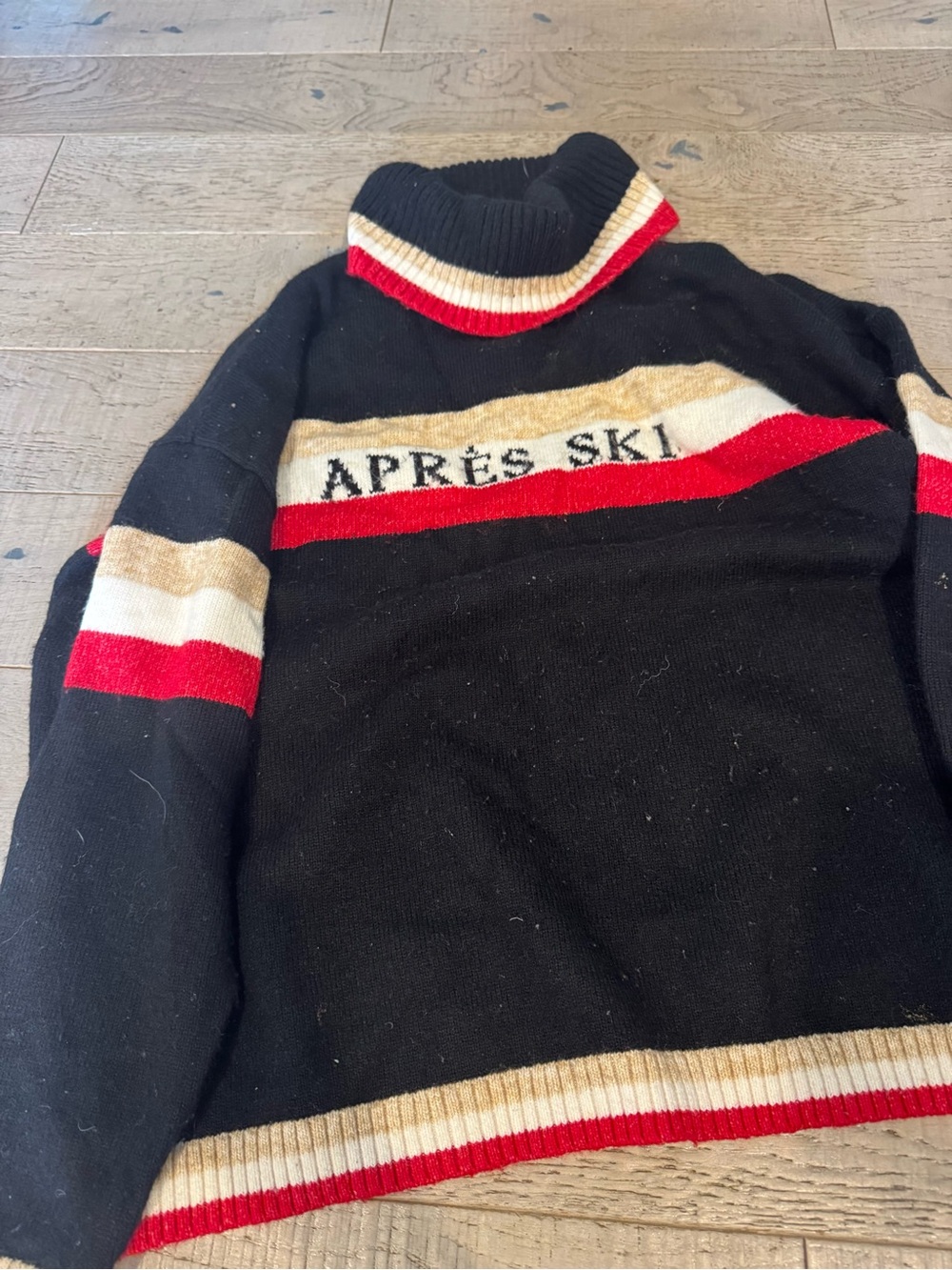 Lou & grey Après Ski Turtleneck Stripe Sweater